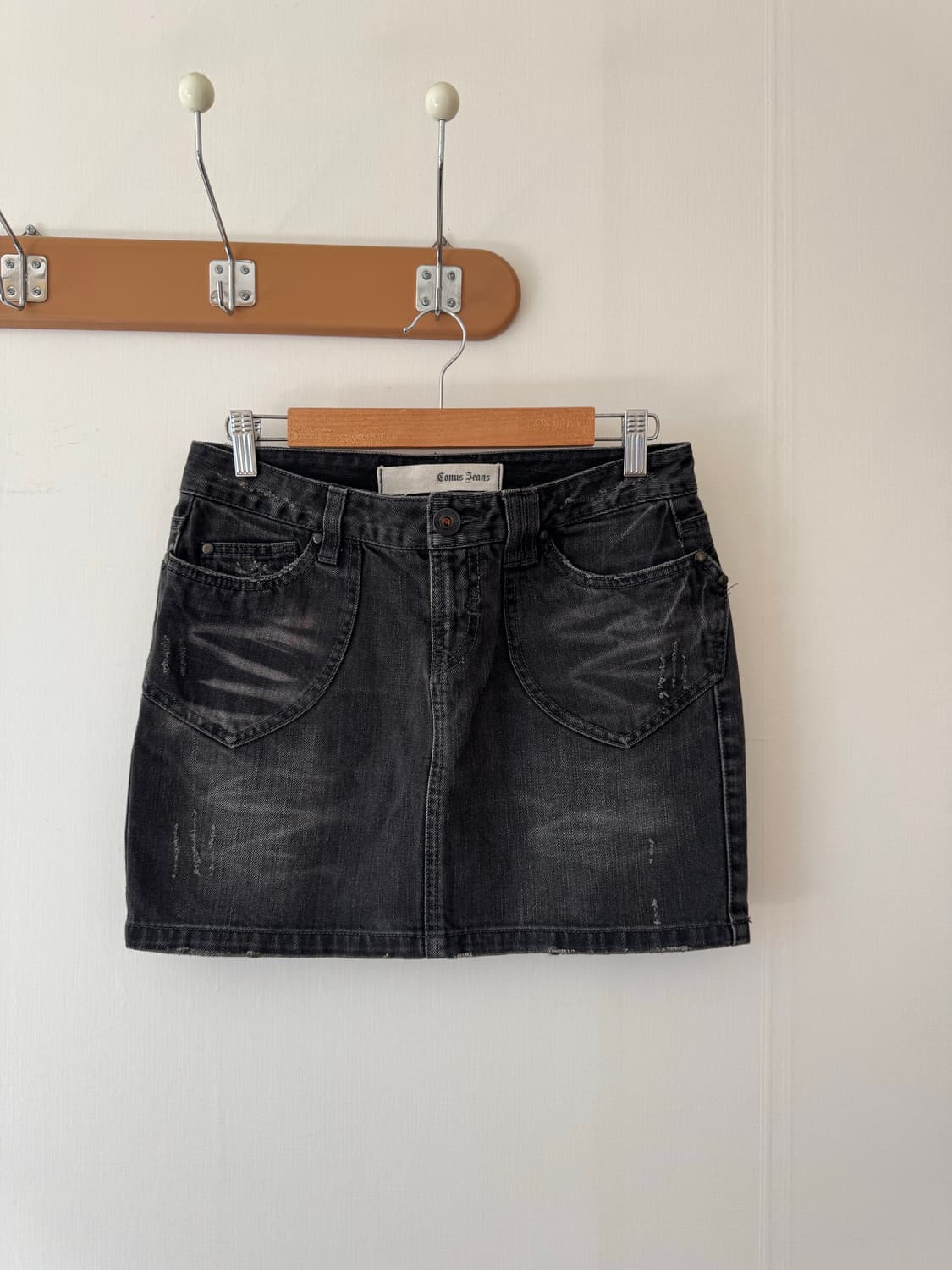  데님 미니 스커트 상품이미지1