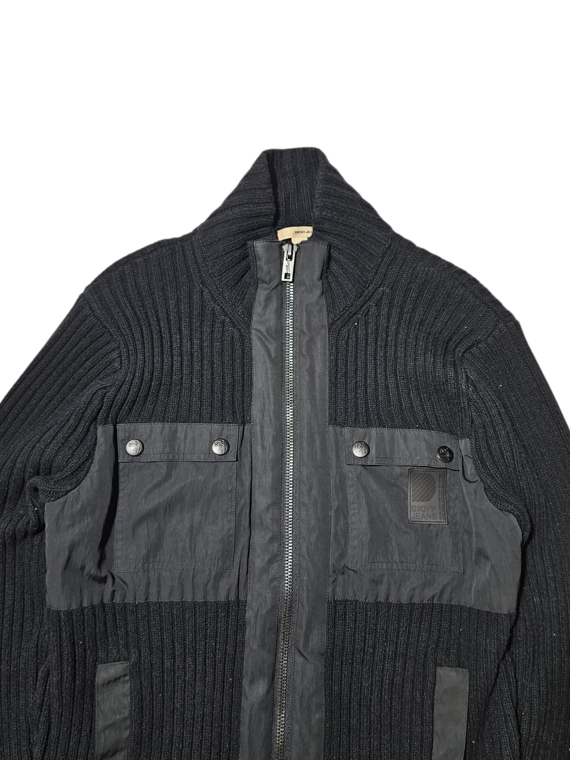 DKNY jeans 니트 집업 나일론 M 상품이미지2