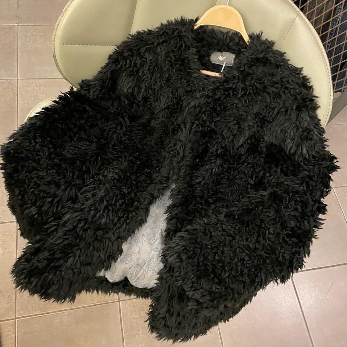 쟈딕앤볼테르 퍼 자켓 상품이미지1