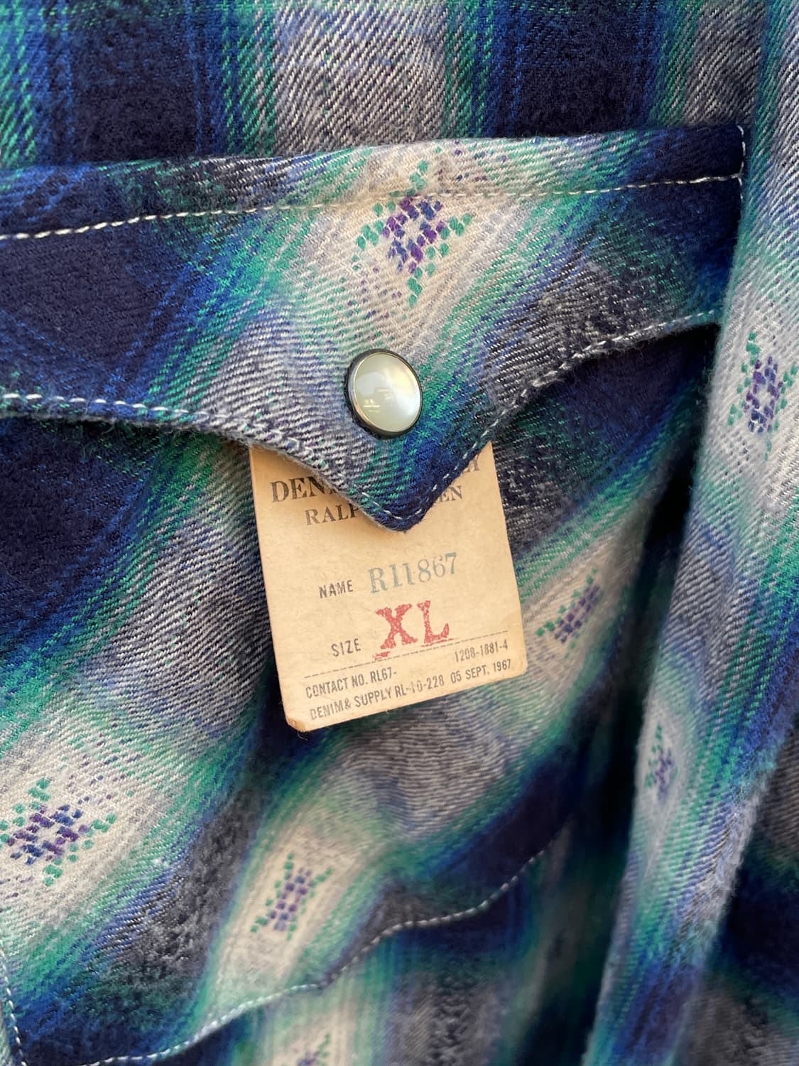 Polo Denim&Supply Aztec Western Shirt 상품이미지5