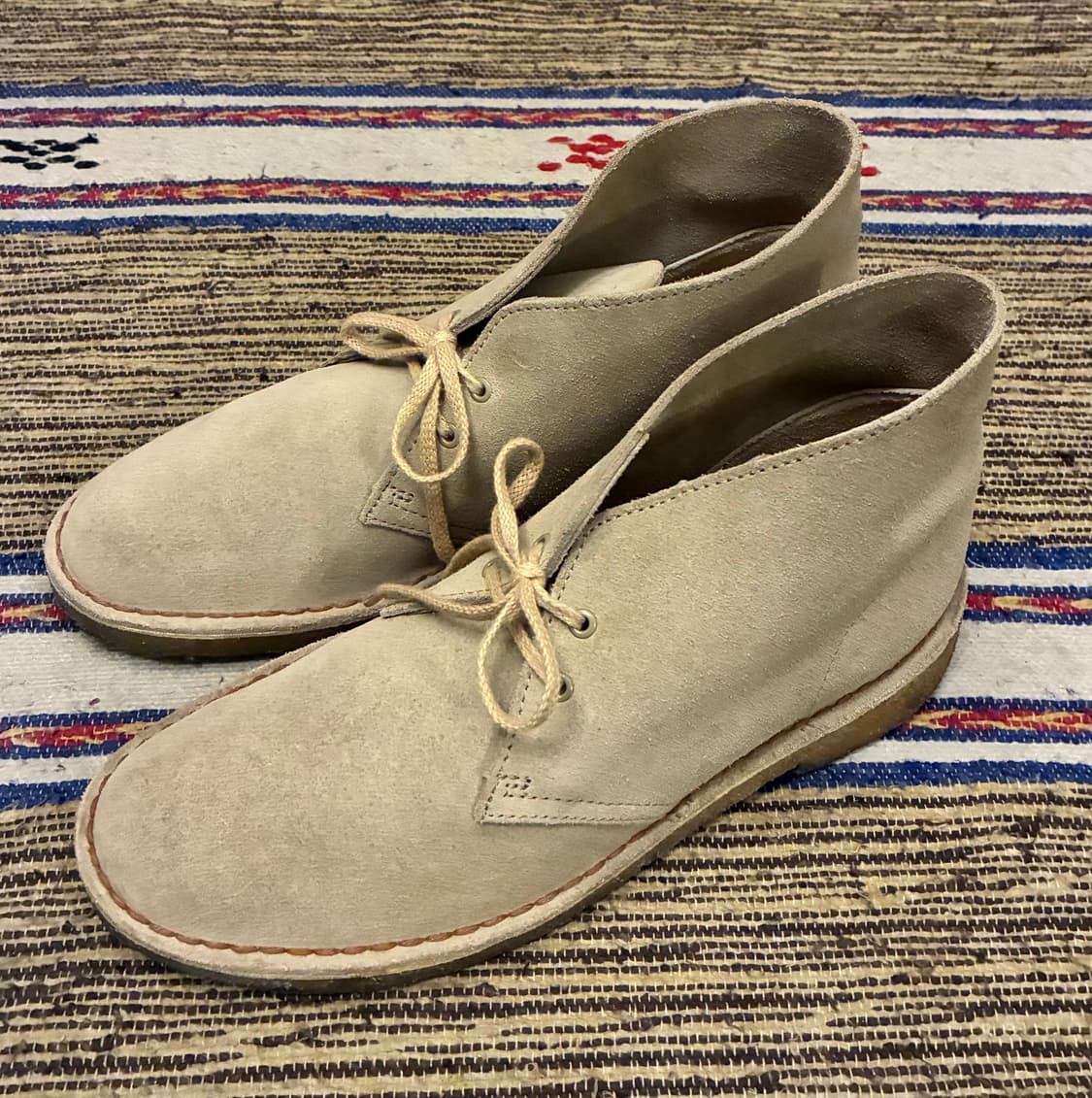 (260/us8)클락스 스웨이드 샌드 베이지 데저트부츠 처카부츠 상품이미지3