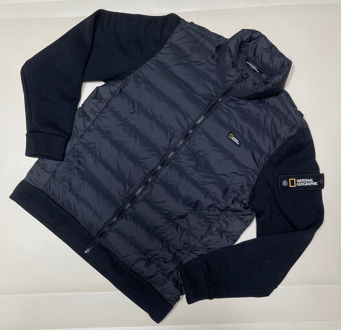 내셔널지오그래픽 브레디 니트 경량 패딩 자켓 상품이미지1