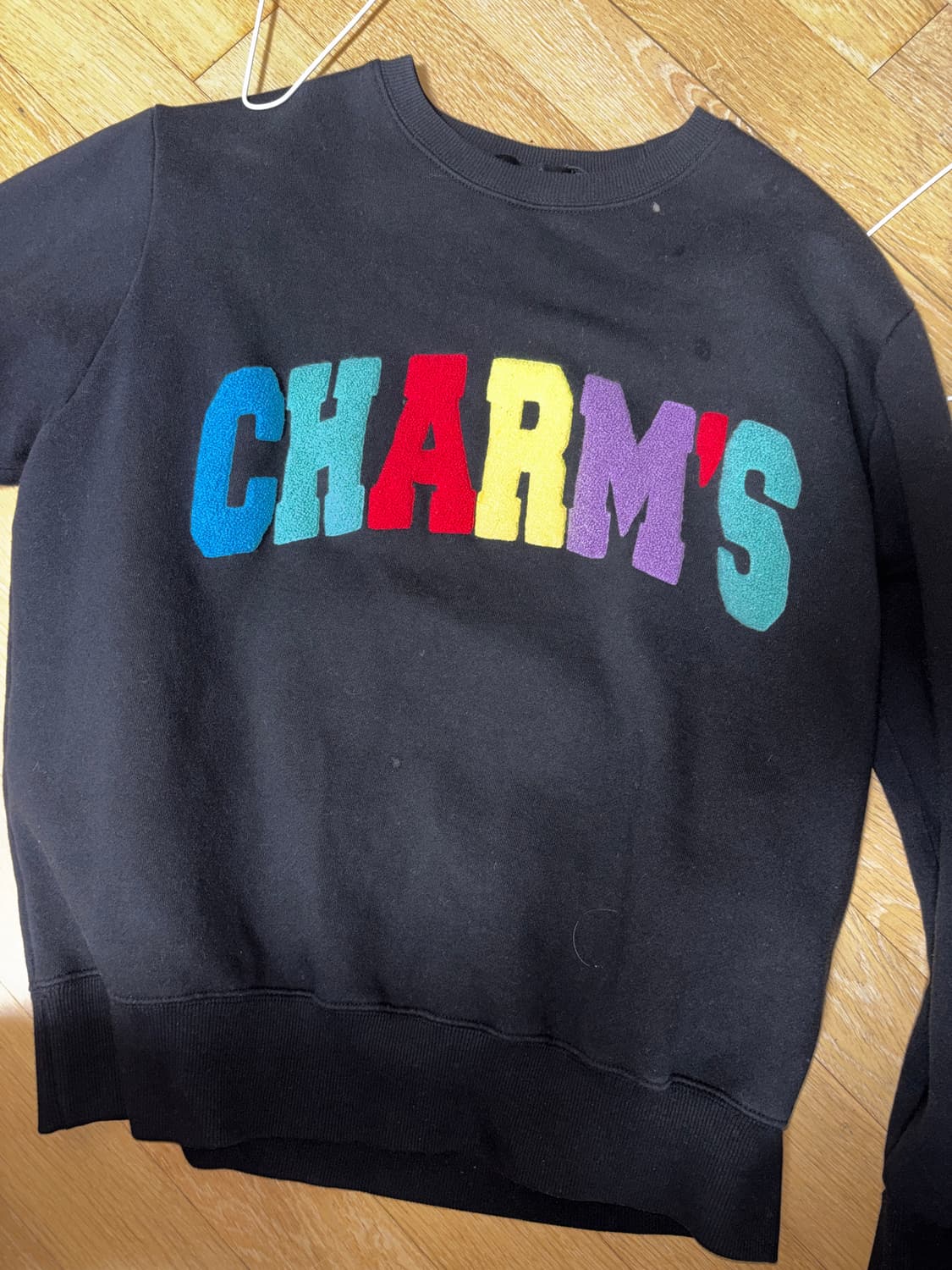 참스 블랙 맨투맨  상품이미지1