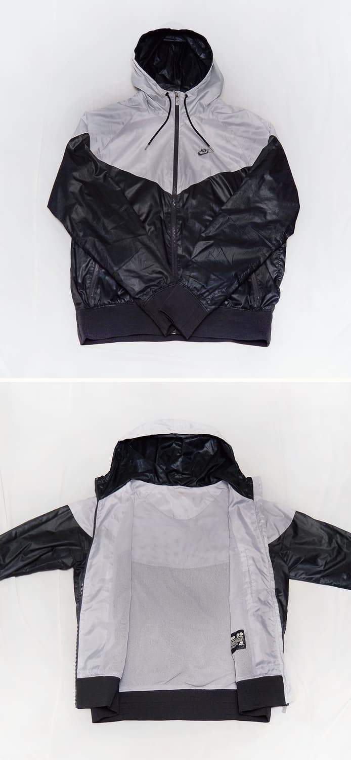 나이키 NSW 윈드러너 우븐 라인드 후드집업 자켓 검회 (L / 100) 상품이미지3