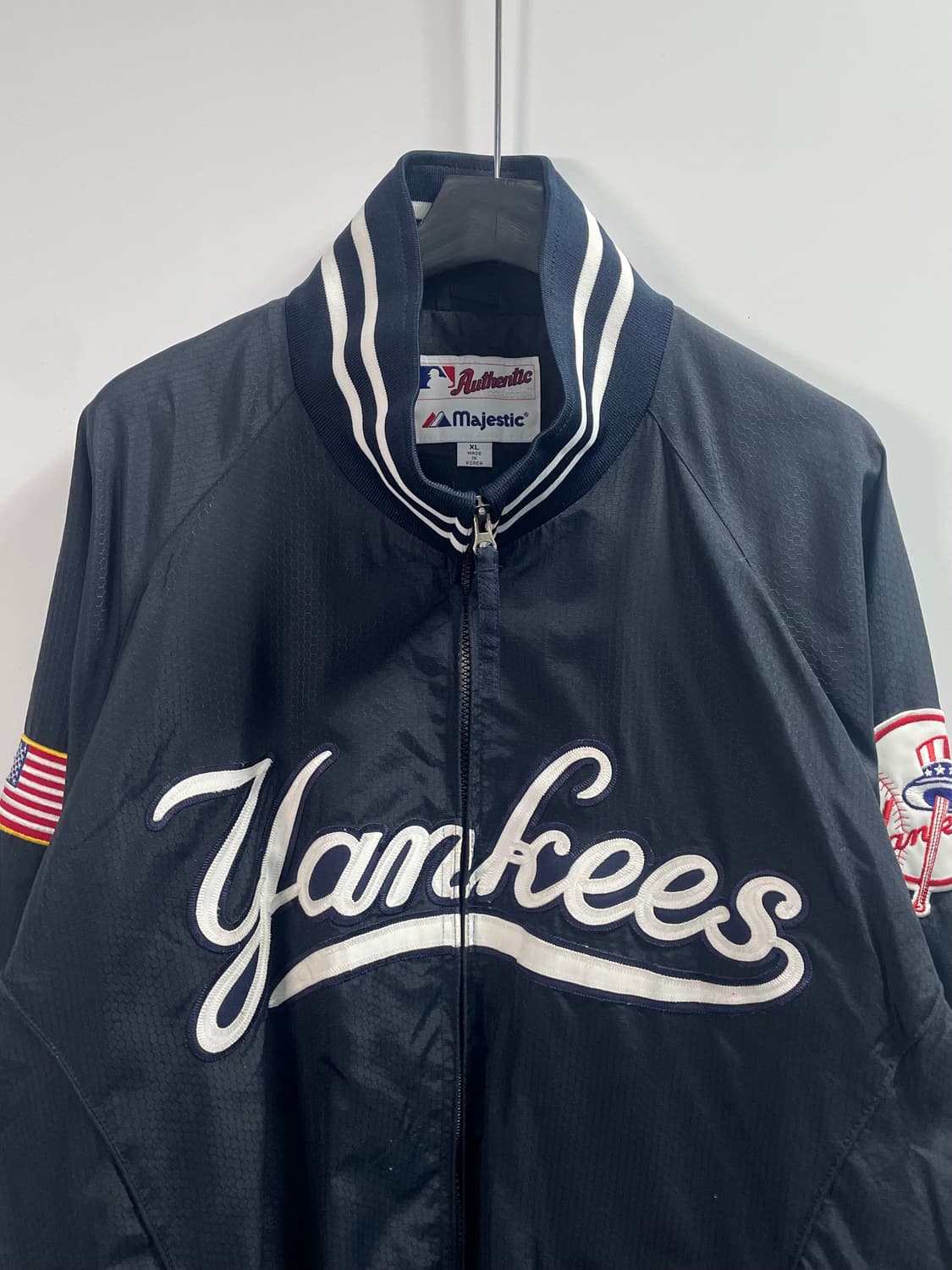 마제스틱 양키즈 오왼 베이스볼 자켓 (on.299)   상품이미지2