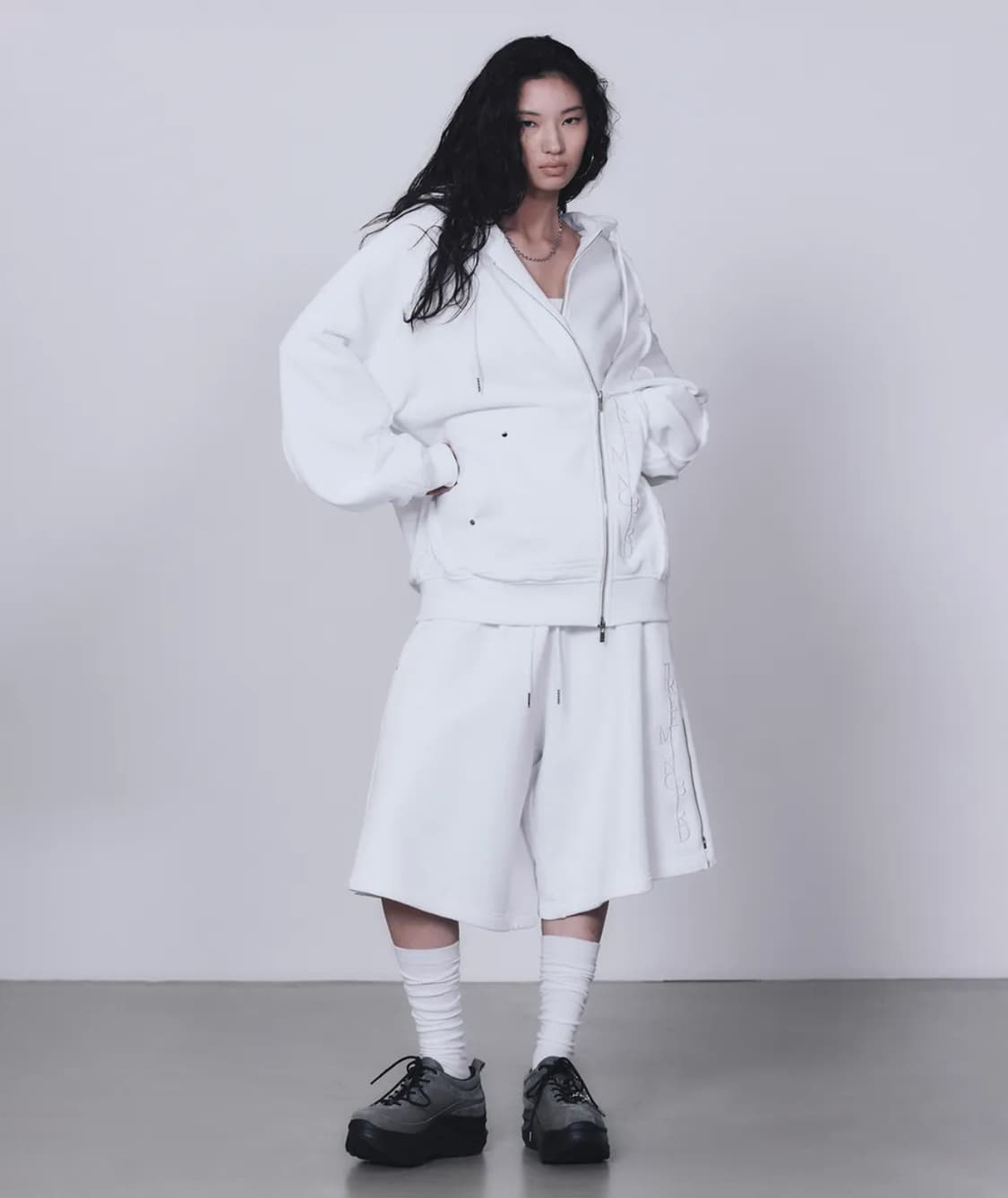 트리밍버드 zipper finishing hoodie zipup 후드집업 상품이미지2