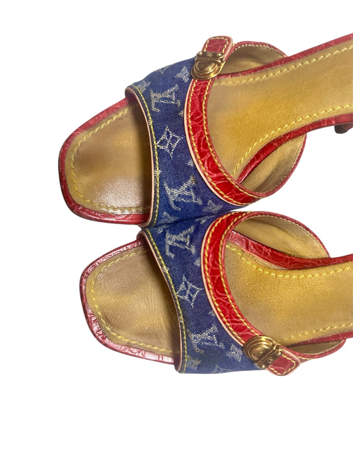 루이비통y2k 갸루 데님 힐 상품이미지3