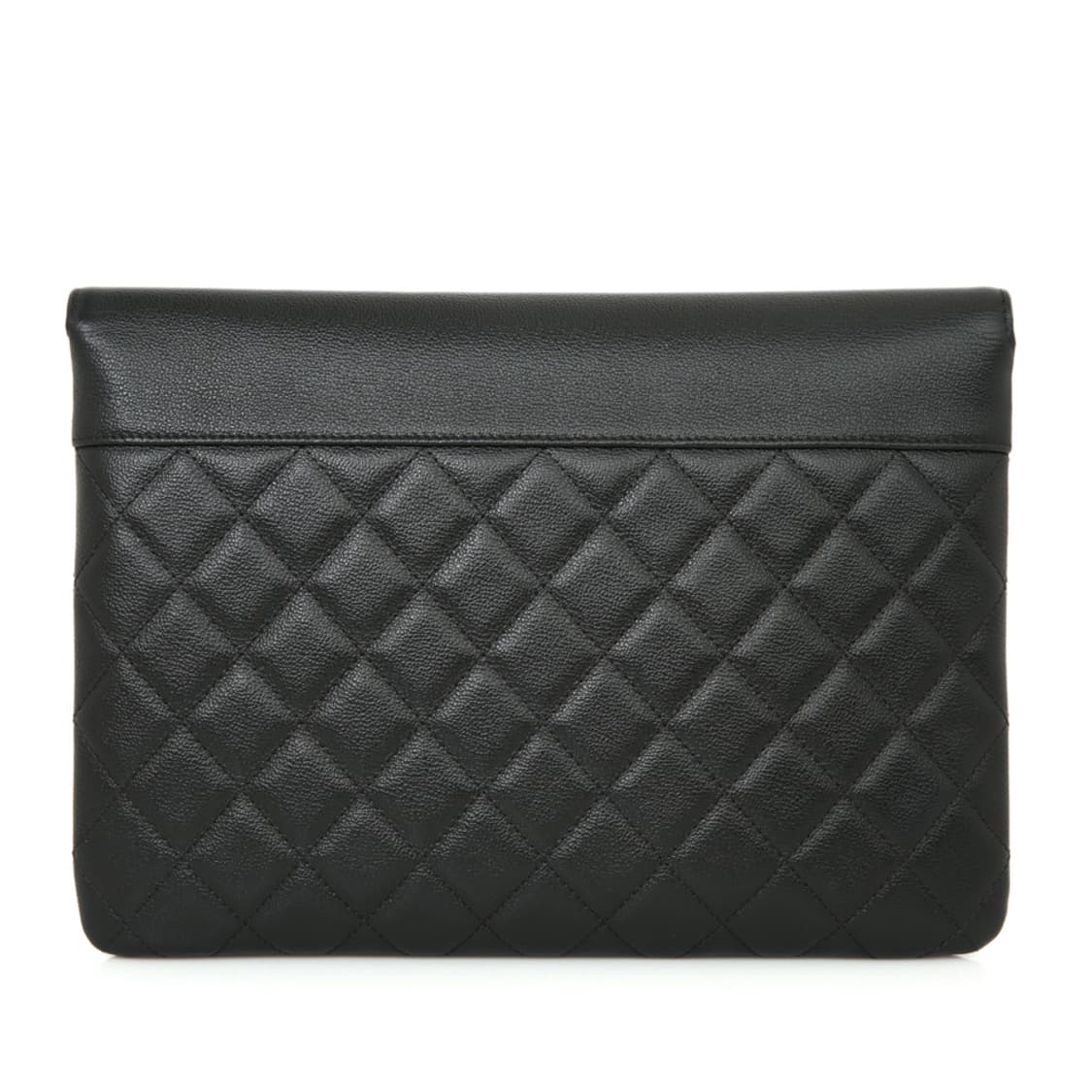 샤넬 클래식 캐비어 플랩 클러치 블랙 퀼팅백 A84430 상품이미지4