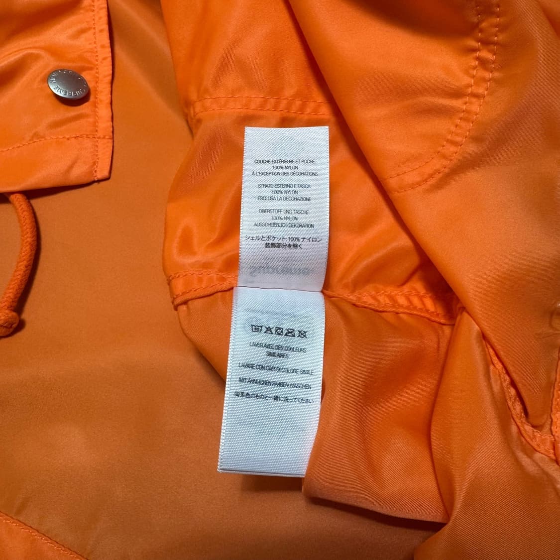 슈프림(SUPREME) 24ss 클래식 로고 나일론 초어 코트 자켓 상품이미지8