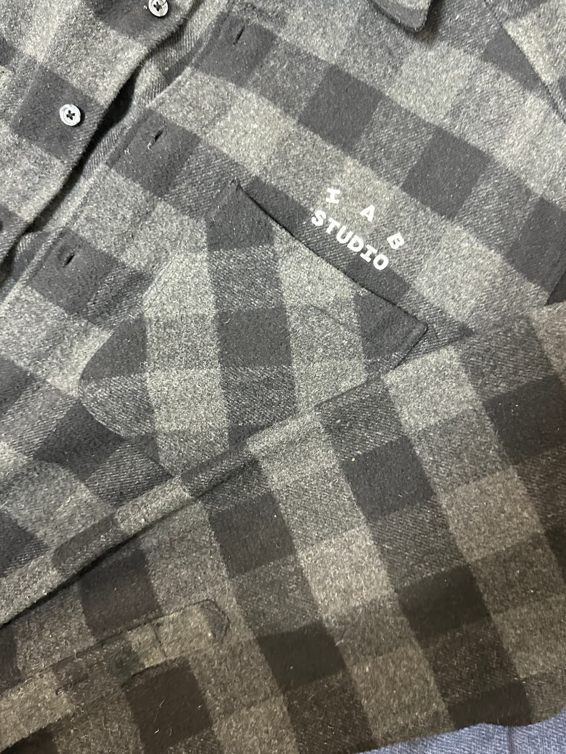 아이앱 깅엄 체크 셔츠 l 상품이미지5