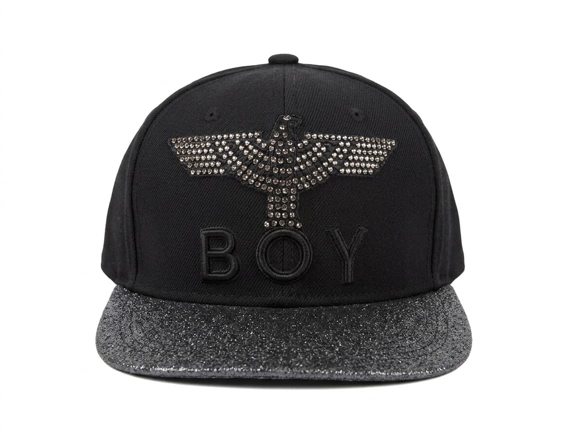 BOY LONDON 스팽글 이글 블랙 스냅백 볼캡 상품이미지1