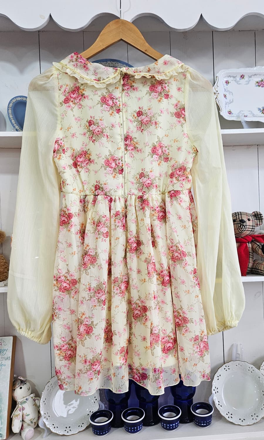 리즈리사(LIZ LISA) 로즈 프릴 쉬폰 원피스 상품이미지6