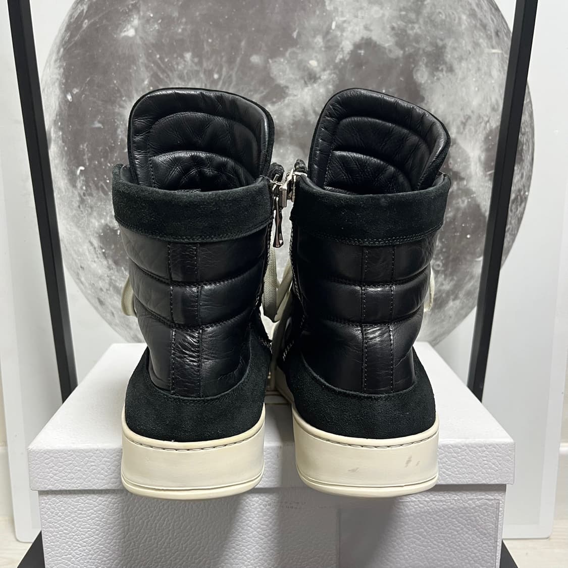 정품 43) 발망 레더 하이탑 부츠 스니커즈 275~280 상품이미지4