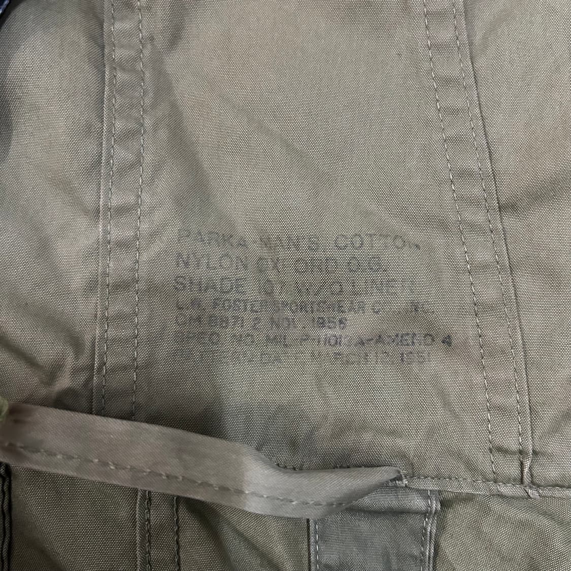 (M) M-51 오리지널 피쉬테일 콘마 내피외피 상품이미지10