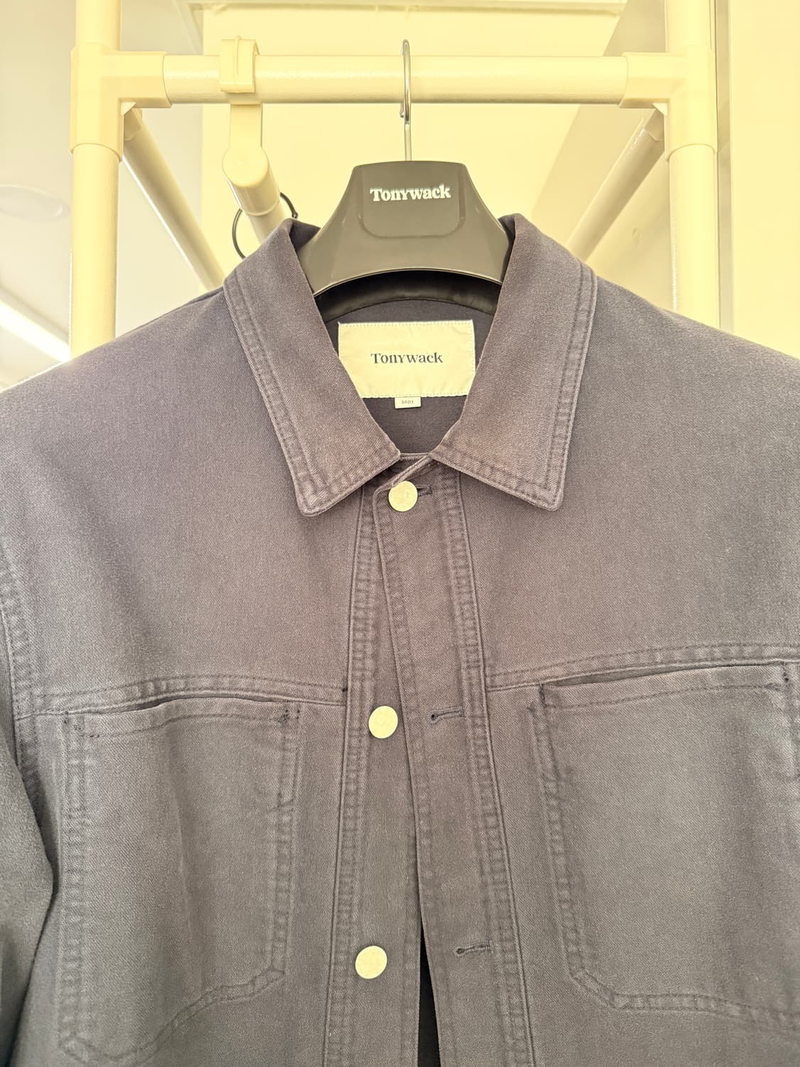 [TONYWACK]MOLESKIN COTTON TRUCKER JACKET 상품이미지1