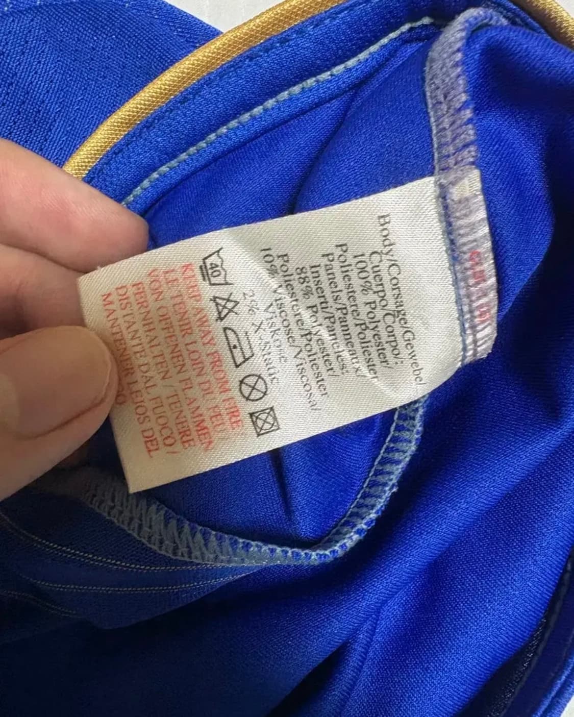 첼시 100주년 유니폼 조콜 선수지급용 상품이미지5