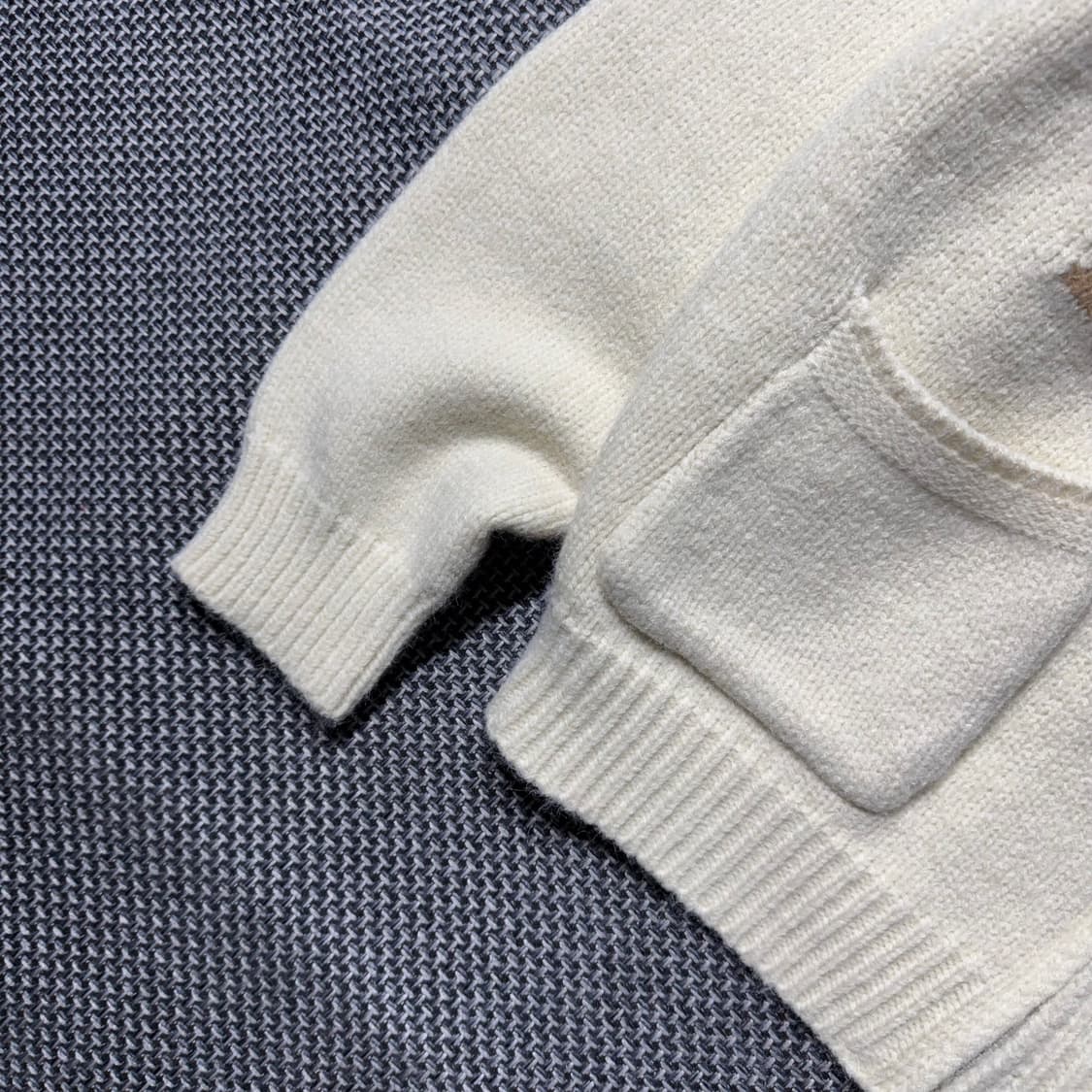 (새상품) 코위찬 니트 집업 상품이미지4