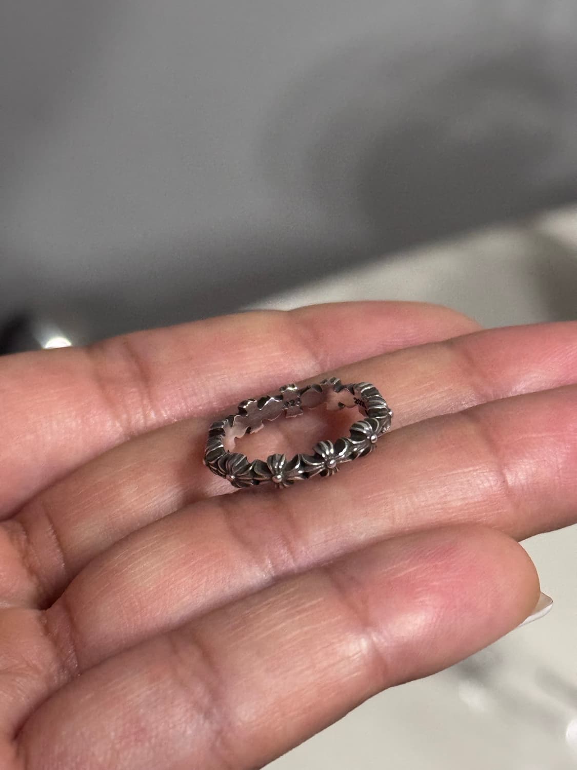크롬하츠e ch tiny plus band ring 4타이니플러스밴드링 상품이미지2