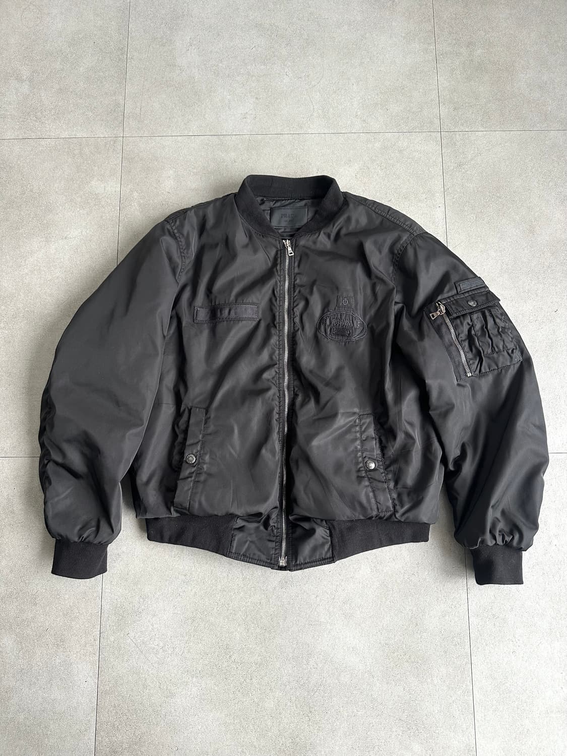 프라다 2006AW 아카이브 봄버 자켓 상품이미지4