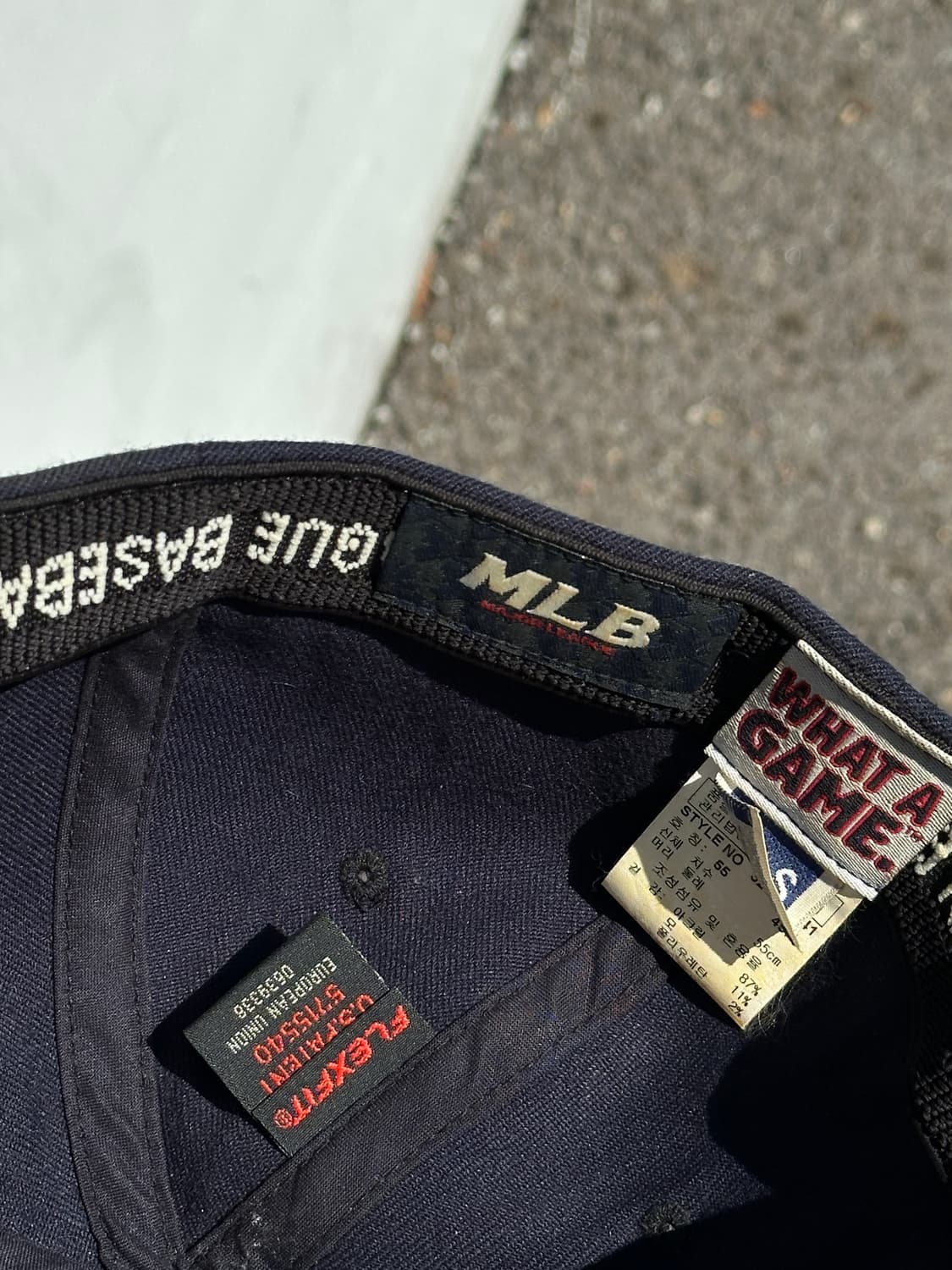 [XS-S] MLB 엠엘비 클리블랜드 인디언스 네이비 볼캡 모자 상품이미지6