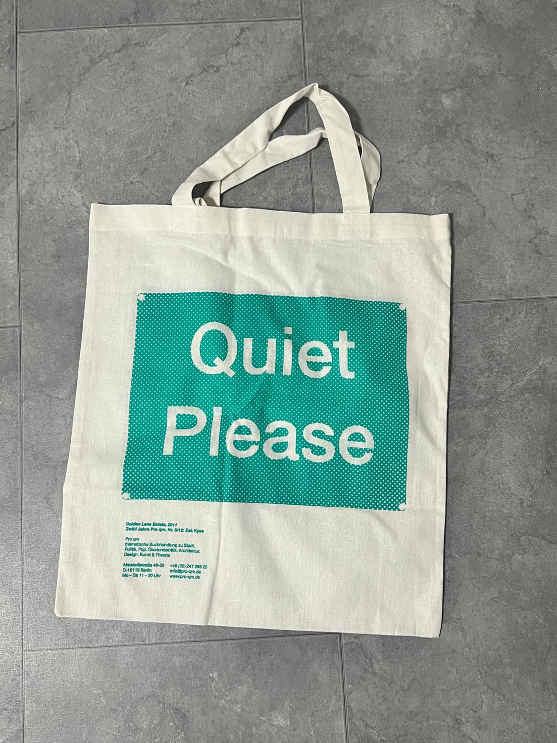 독일 서점 Pro qm 개점 10주년 기념 콜라보레이션 토트백 상품이미지8