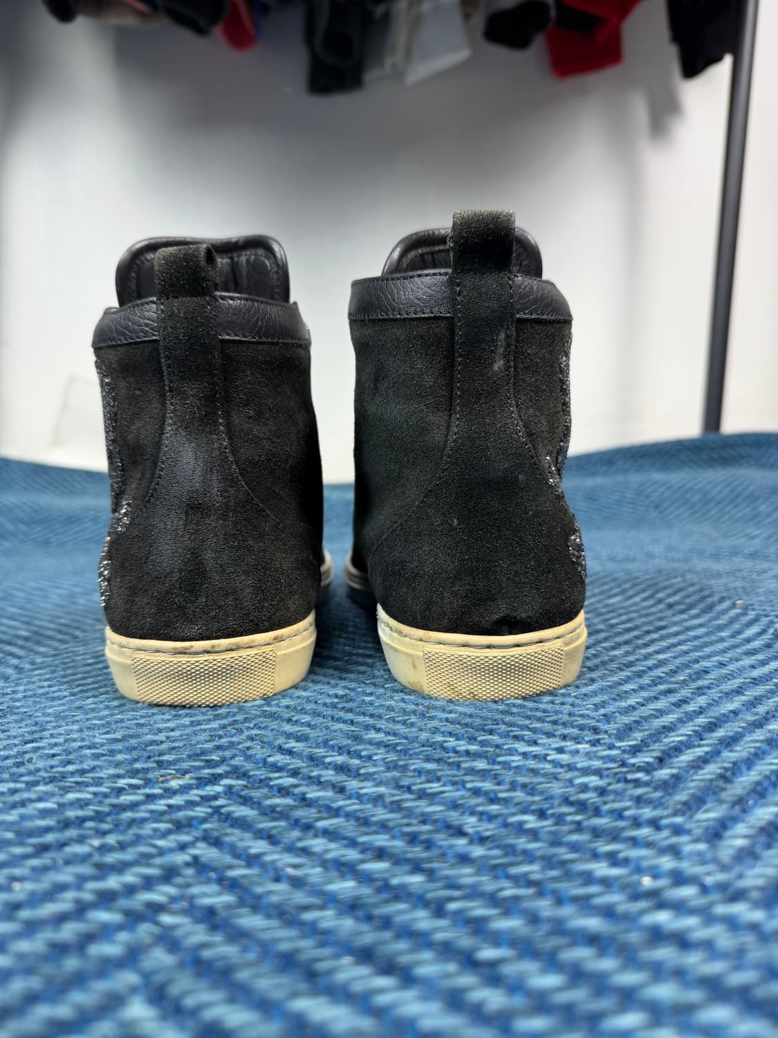 Philipp Plein 크리스탈 스컬 하이탑 스니커즈 상품이미지4