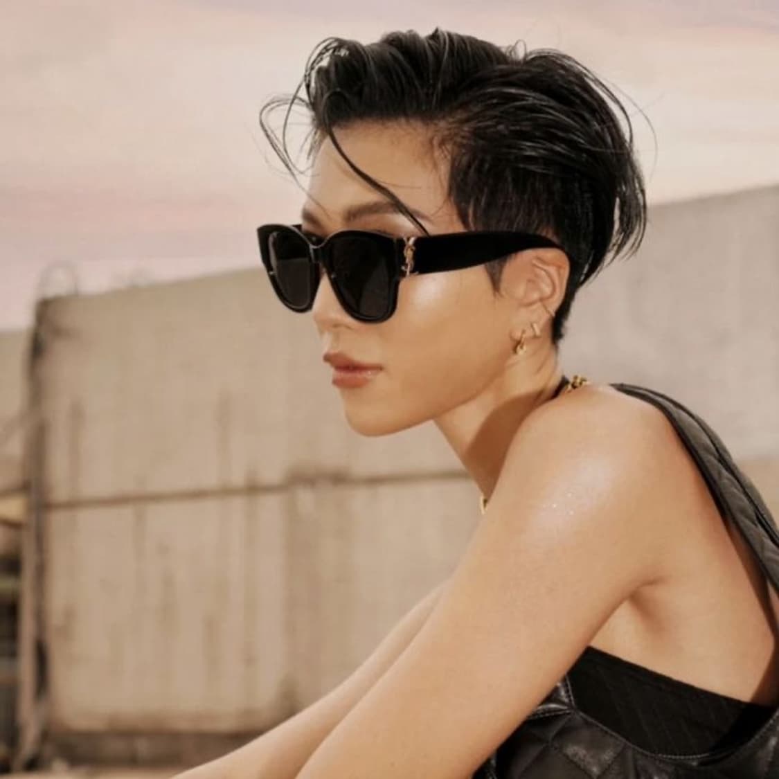 [블랙핑크 로제님 착용] 생로랑 25ss SLM95 선글라스 상품이미지5