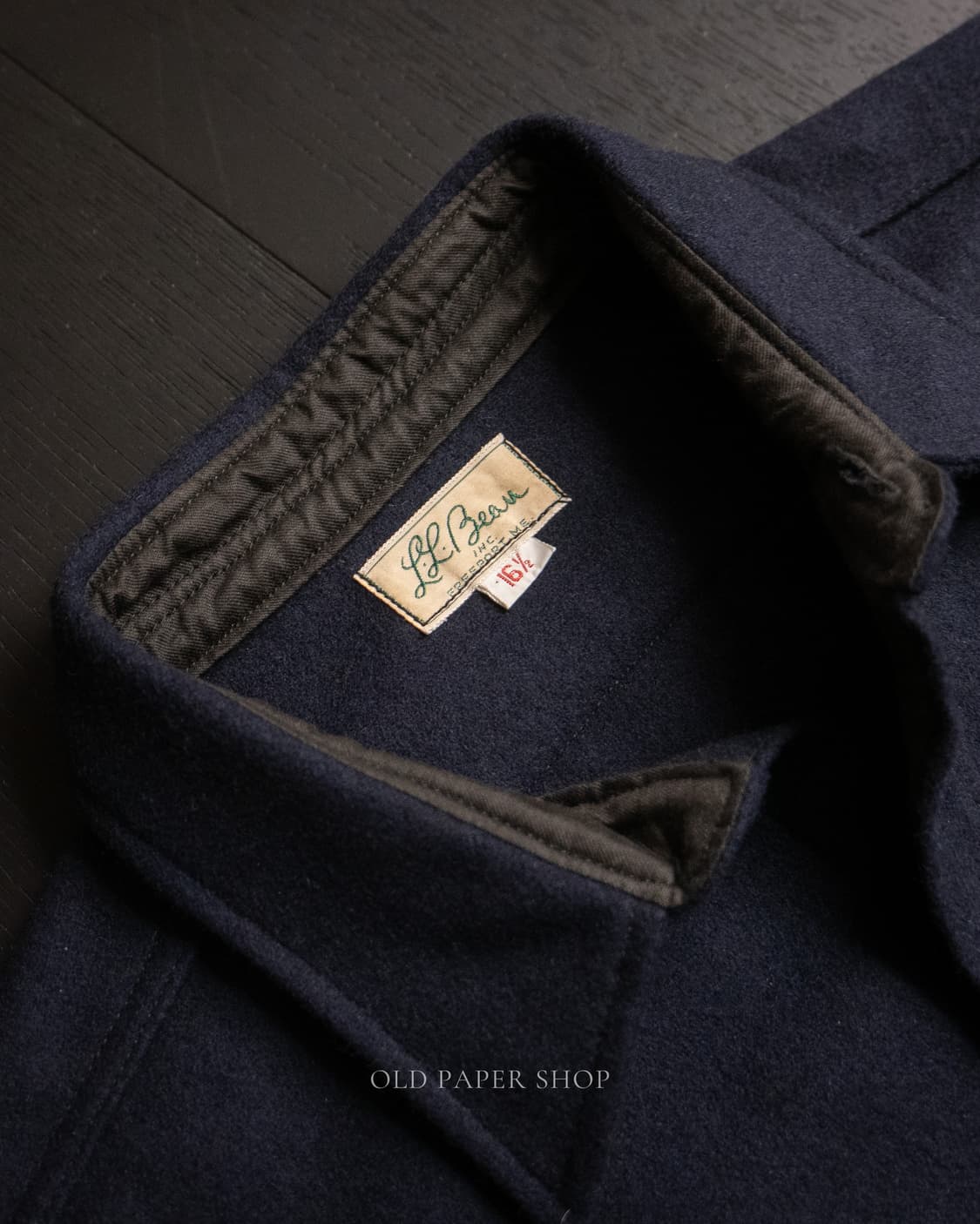 1960s L.L.BEAN WOOL CPO SHIRT (105-108) 상품이미지1
