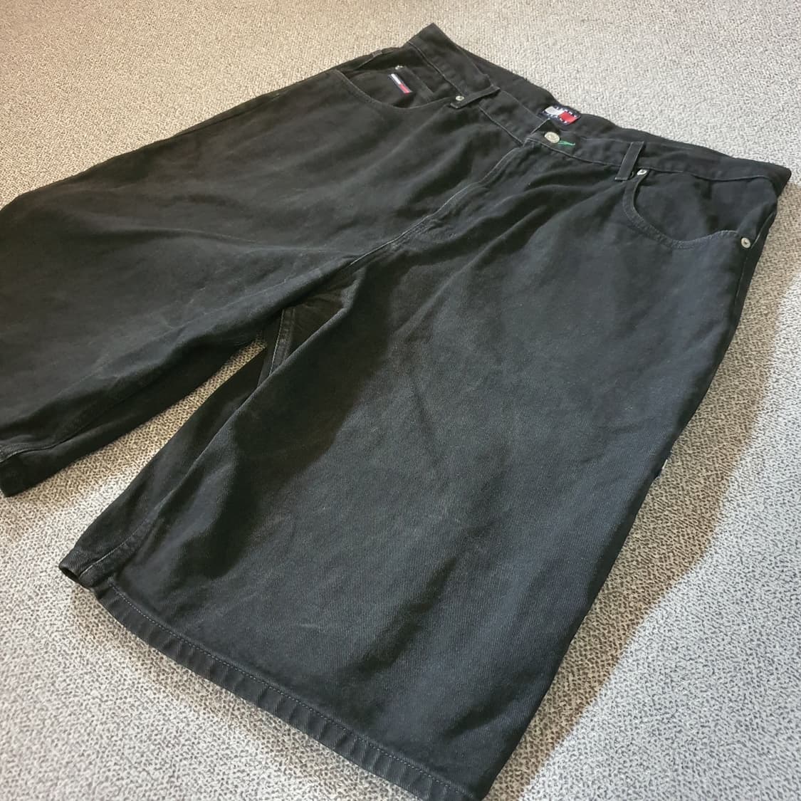 90s타미 힐피거 빈티지 카펜터 데님 숏팬츠 상품이미지3