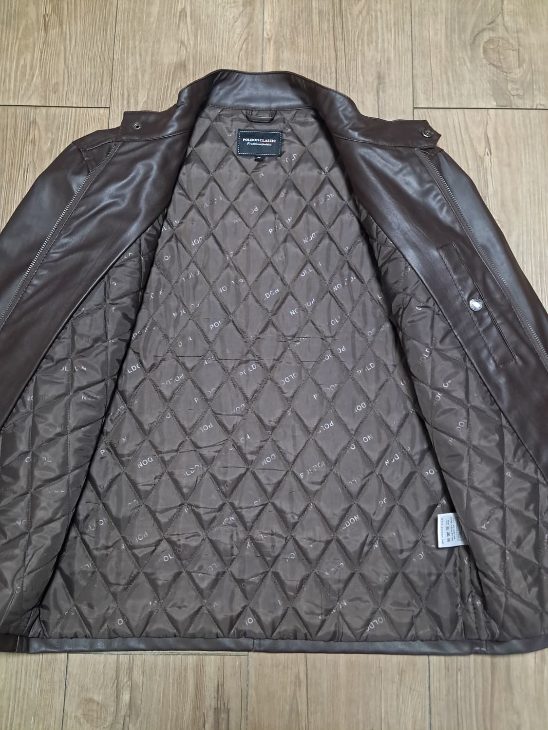 POLDON 레더 자켓 M 상품이미지8