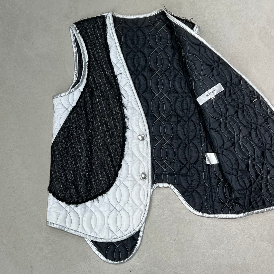 설빔 퀄팅 패치워크 베스트 s09287 상품이미지3