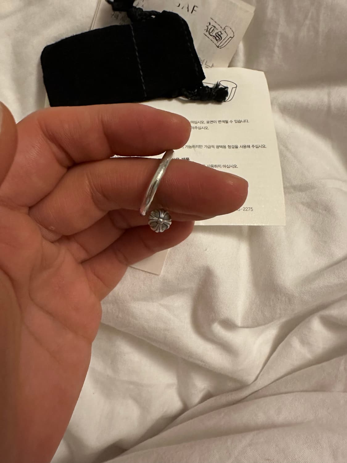 크롬하츠 네일링 못반지 상품이미지3