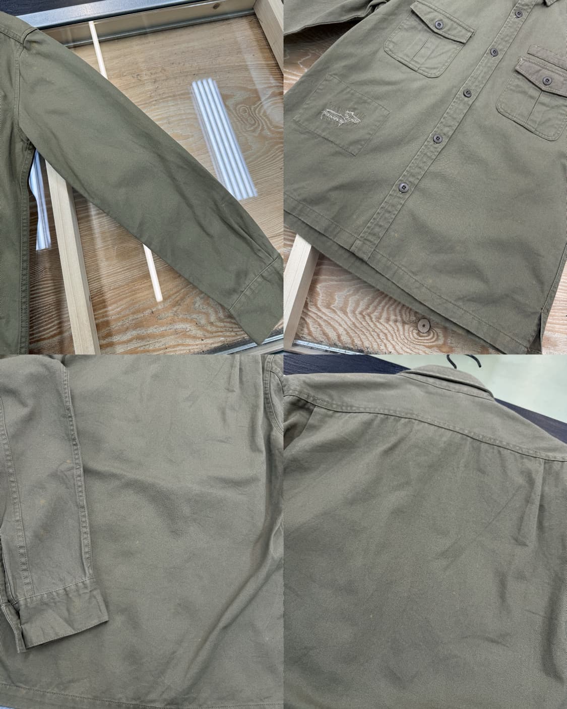 네이브 매직 투포켓 밀리터리 셔츠 상품이미지8