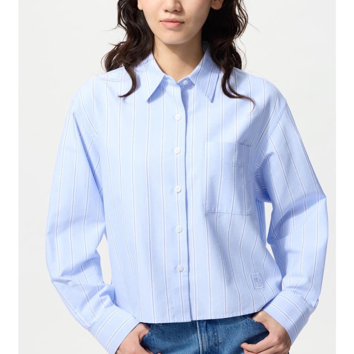 Jw 앤더슨 유니클로 옥스포드 셔츠 상품이미지1