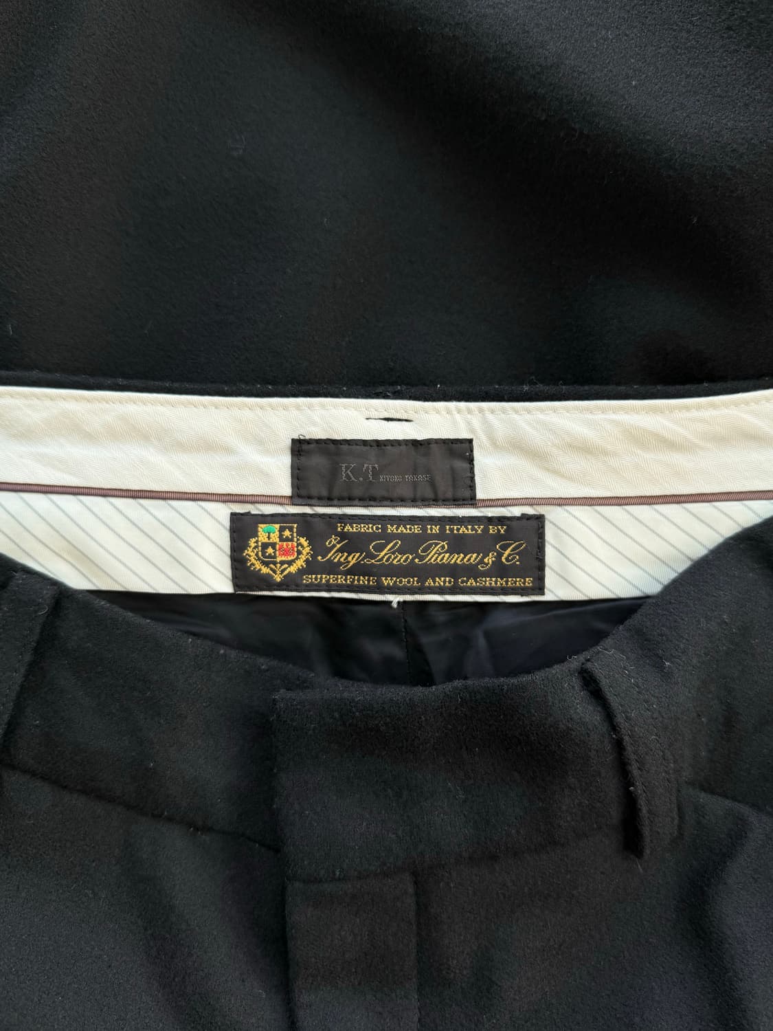 [로로피아나 원단] K.T 캐시미어 블렌드 울 슬랙스 상품이미지2
