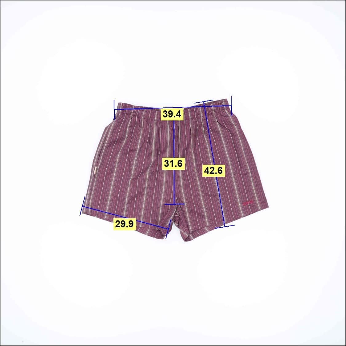 105 아레나 스트라이프 수영반바지 0402H1 상품이미지5