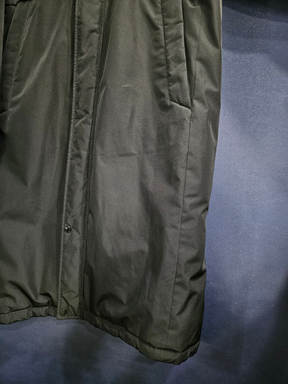 뉴발란스 블랙컬러 남성 100 롱패딩  상품이미지6