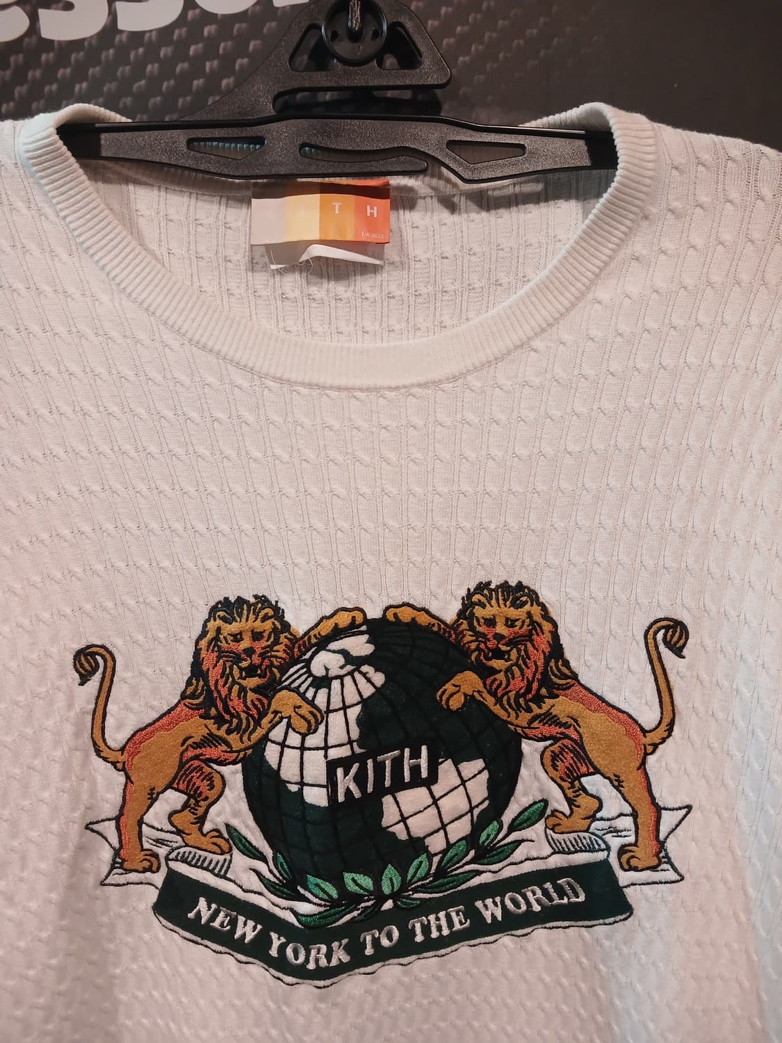 키스 뉴욕 투 더 월드 케이블 스웨터 상품이미지2