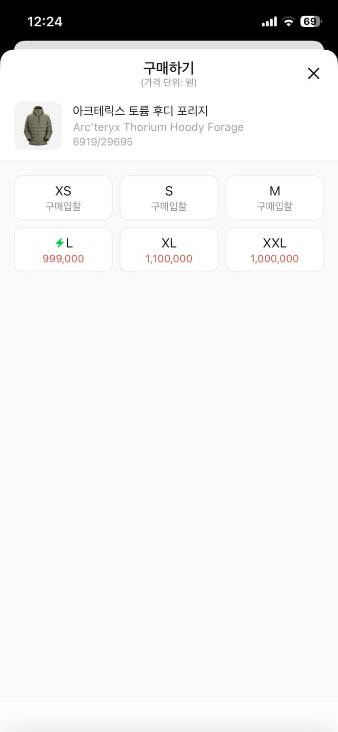 아크테릭스 토륨 포리지색상 상품이미지2