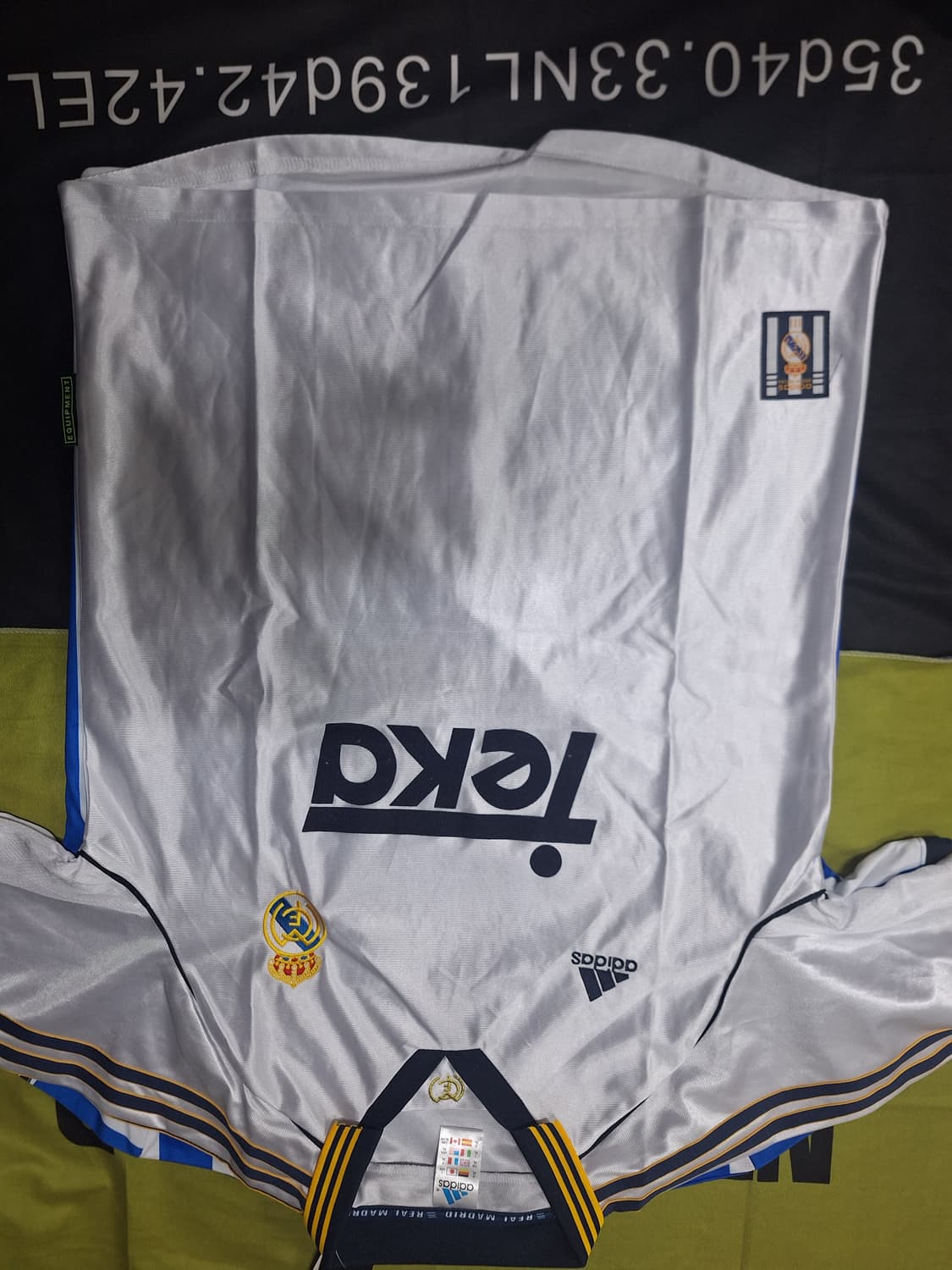 Teka 레알마드리드 레트로 축구유니품 반팔 oem  상품이미지1