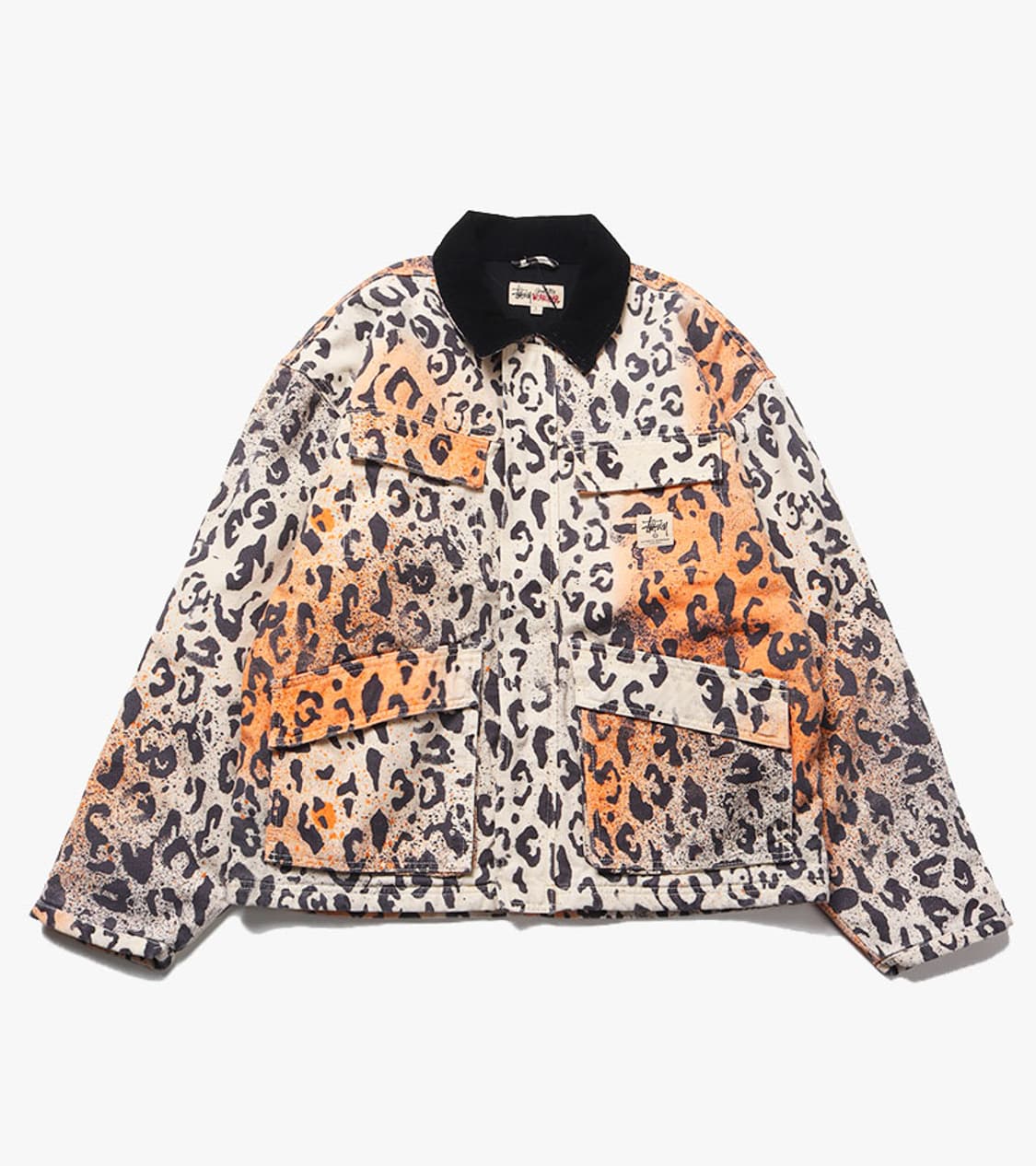 STUSSY - 23SS WASHED CANVAS WORK JACKET 상품이미지1