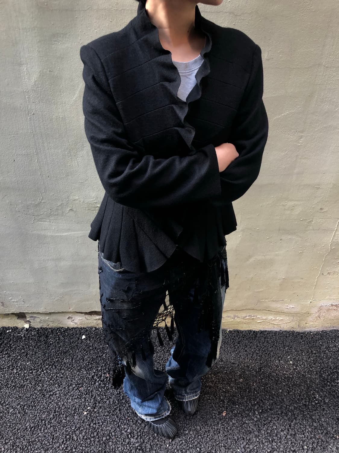 shirring wool jaket 상품이미지3