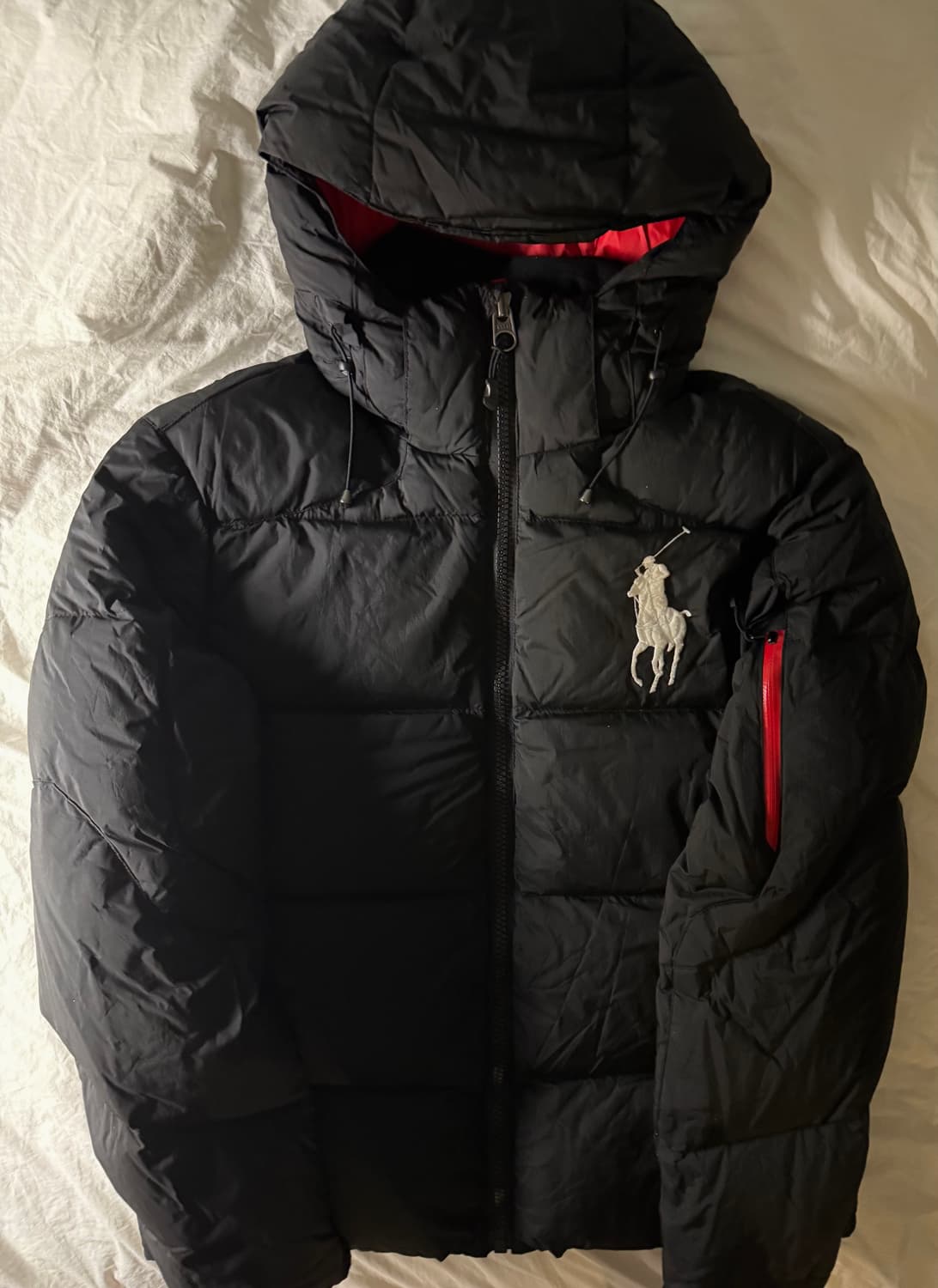 폴로 빅포니 패딩 블랙 M 상품이미지2