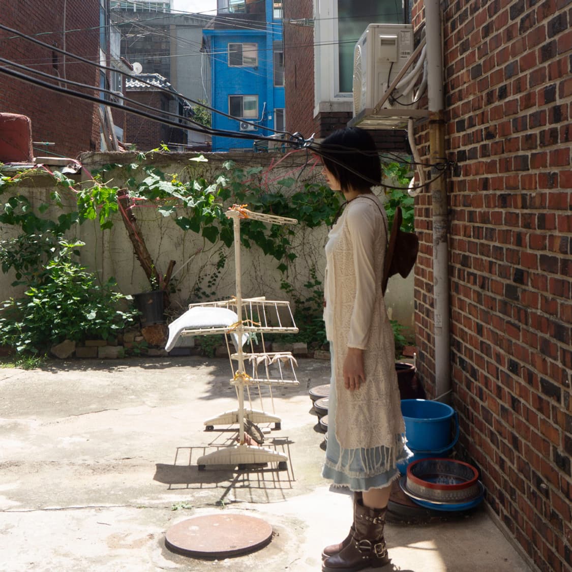 크림 레이스 긴팔 티셔츠 상품이미지10