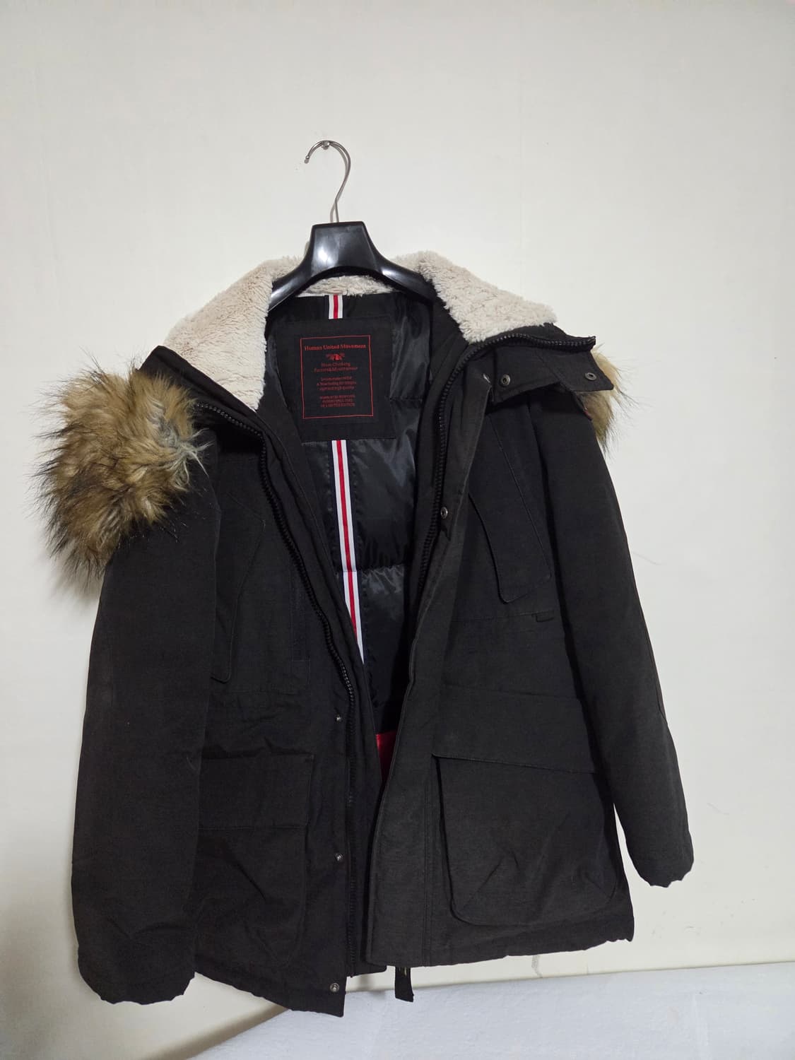 HUM 패딩 90(66) 블랙 상품이미지5