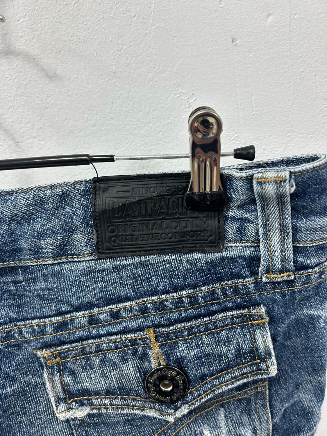 [LOVE JUNKIE]  y2k 갸루 데님 포켓 숏츠 상품이미지8