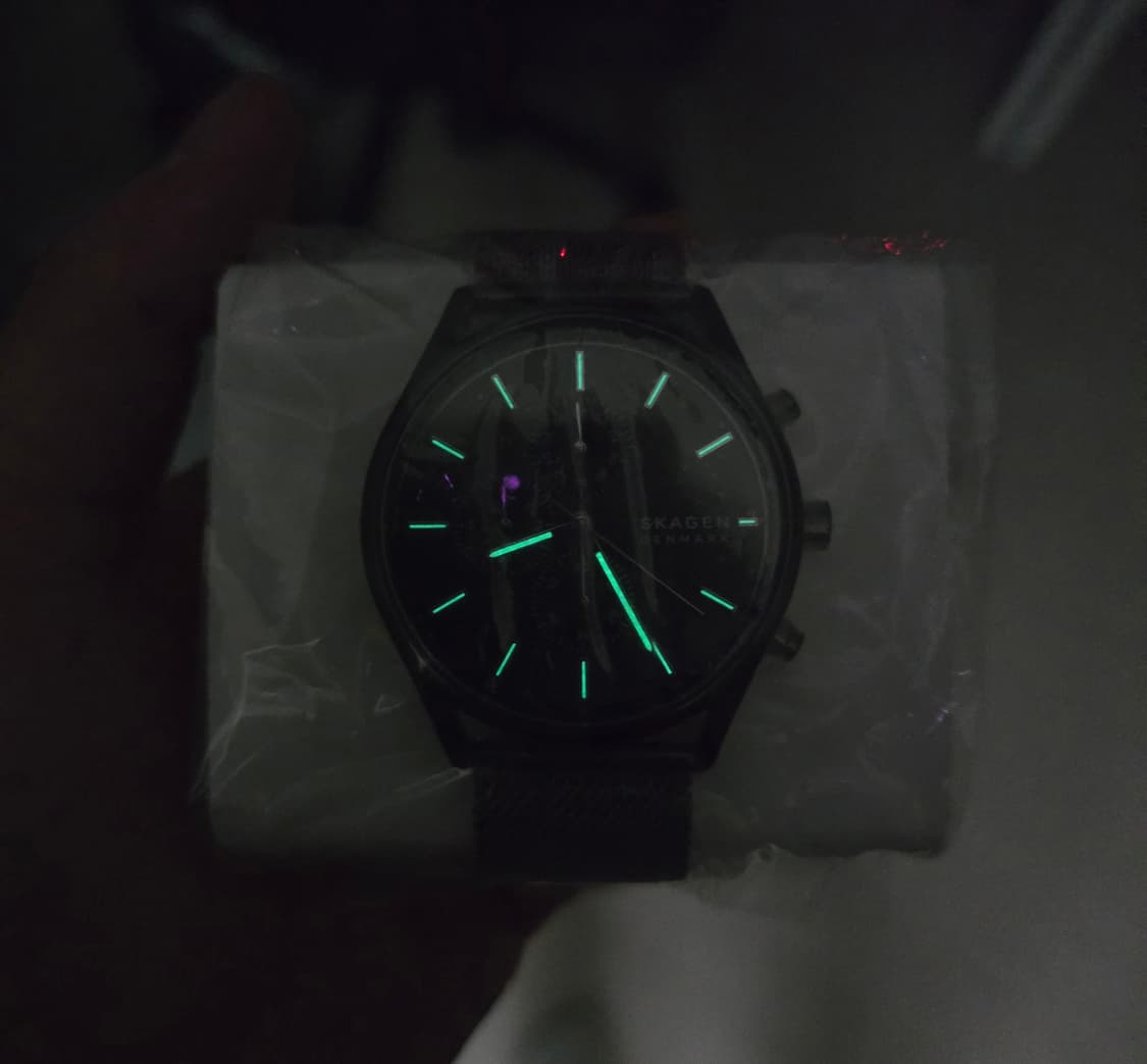 스카겐(SKAGEN) skw6608 홀스트 크로노그래프 차콜 메쉬 상품이미지4