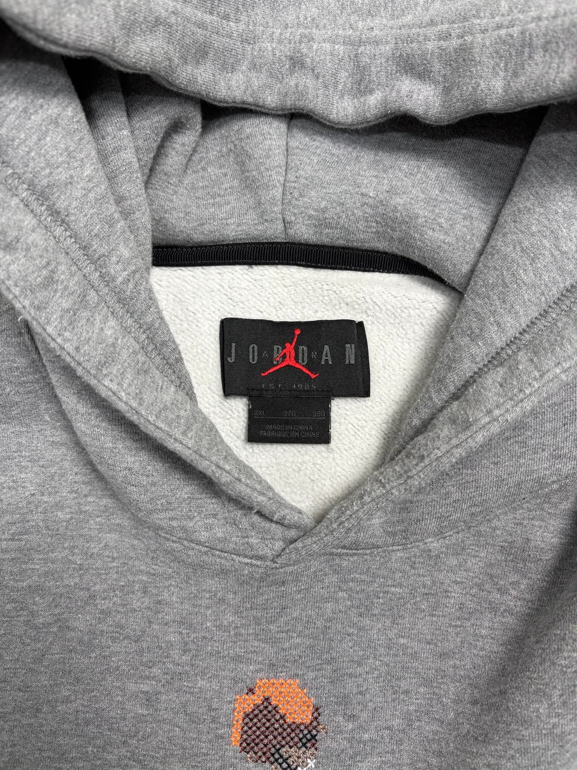 나이키 조던 후드티 그레이 3XL 상품이미지5