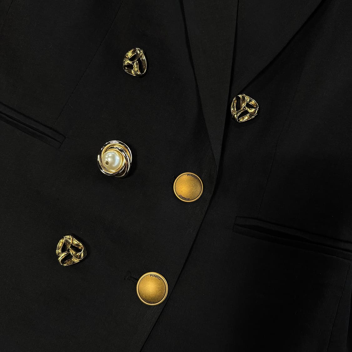 핀코 PINKO 골드 버튼 블레이저 상품이미지5