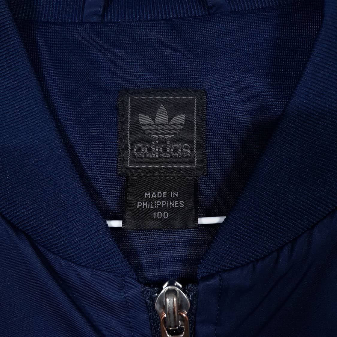 L) 아디다스 딥네이비 하늘 배색 유로파 폴리쉘 봄버 져지 바람막이 자켓 상품이미지5